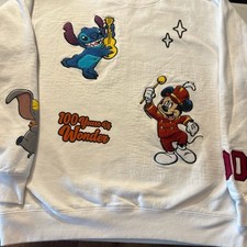100 Yrs Of Wonder Disney Crewneck Sweater - Women's XL