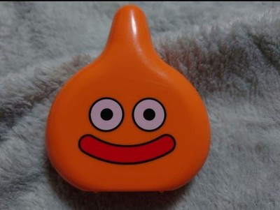 Dragon Quest Slime + Plastic Case (DQ x Rohto)   Orange, Mini Trinket Box,