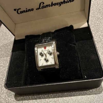 Tonino Lamborghini Luxus Swiss Made Herrenuhr Nagelneu Verpackt Und Papiere