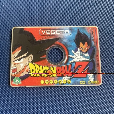 Dragonball Z Vintage 1989 - PLAY CARD MEGA COLLECTION - CD CARD - VEGETA -