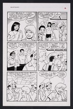Original Art from Betty #89 Page 6 Pencils by Dan DeCarlo, Inks by John Lowe