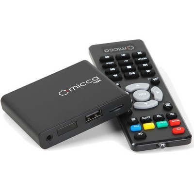 4K Medienplayer HDMI USB MicroSD AV Media Player HEVC 60Hz TV-Box