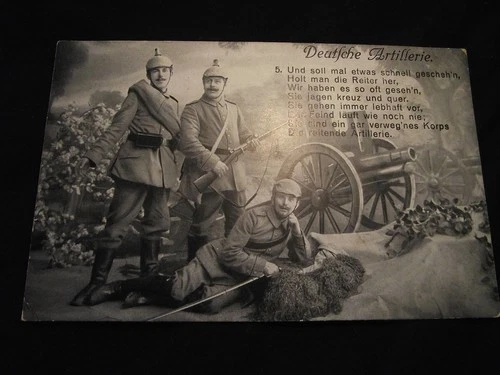 WW1 German Military Postcard