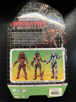 Vintage NECA Lava Planet Predator 7”Action Figure Brand New Sealed