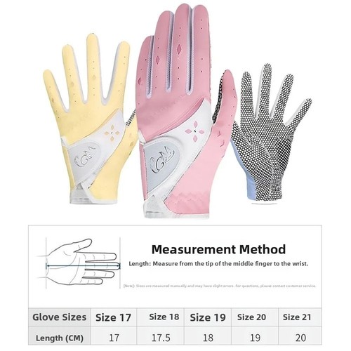 Comfortable PU Leather Golf Mittens Full Finger Golf Gloves Palm Protection - Picture 2 of 16
