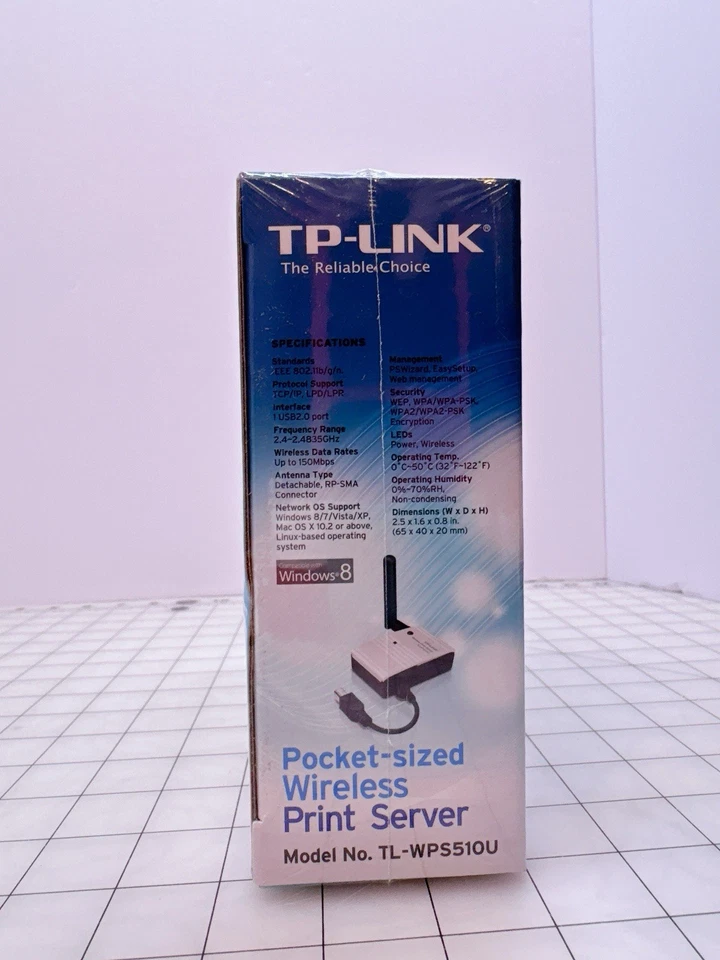 SERVIDOR DE IMPRESIÓN INALÁMBRICO TP-LINK TL-WPS510U - Nuevo En Caja Foto 4 de 4
