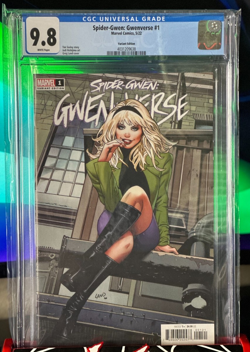 洋書 SPIDER-GWEN GWENVERSE #1 / ComicsPro SPIDER-GWEN GWENVERSE #1 SET RICH Trade Dress Variant & NAKAYAMA