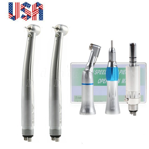 NSK Style Dental E-Generator LED High Speed/Low Speed Handpiece Kit 2Hole/4Hole - Picture 85 of 87