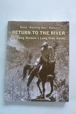 Sgnd 1st Return to the River, Diane "Running Deer" Ripley (paperback, 2010)