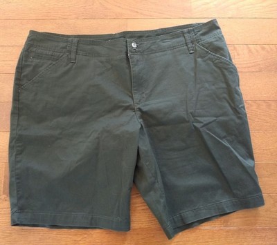 women's lee straight fit shorts