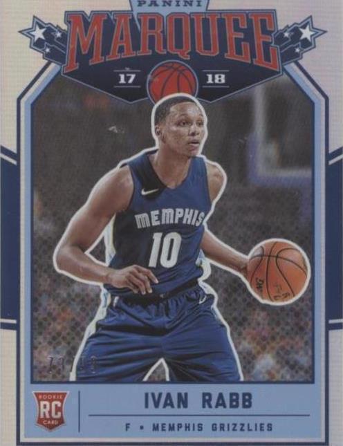 2017-18 Panini Chronicles - Marquee Ivan Rabb #250 /99 (RC) for sale ...