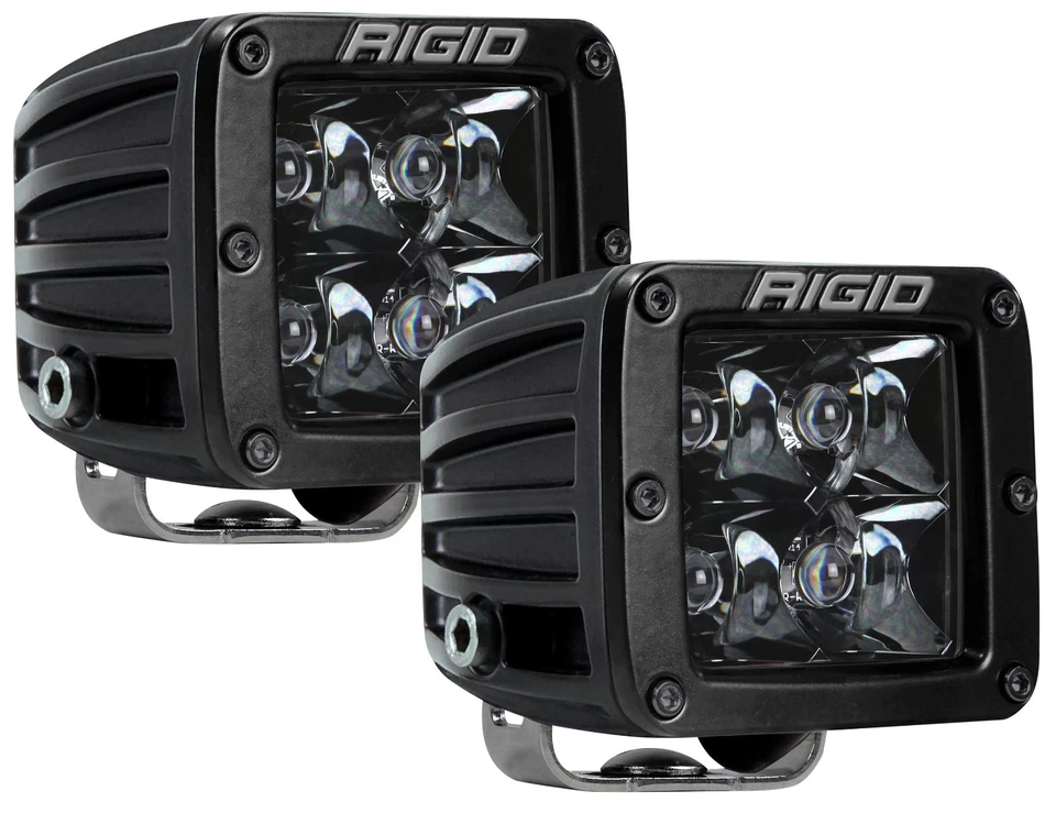 Kit de luces antiniebla rígidas negras medianoche PRO LED para 15-19 GMC Sierra 2500 3500 Foto 4 de 4
