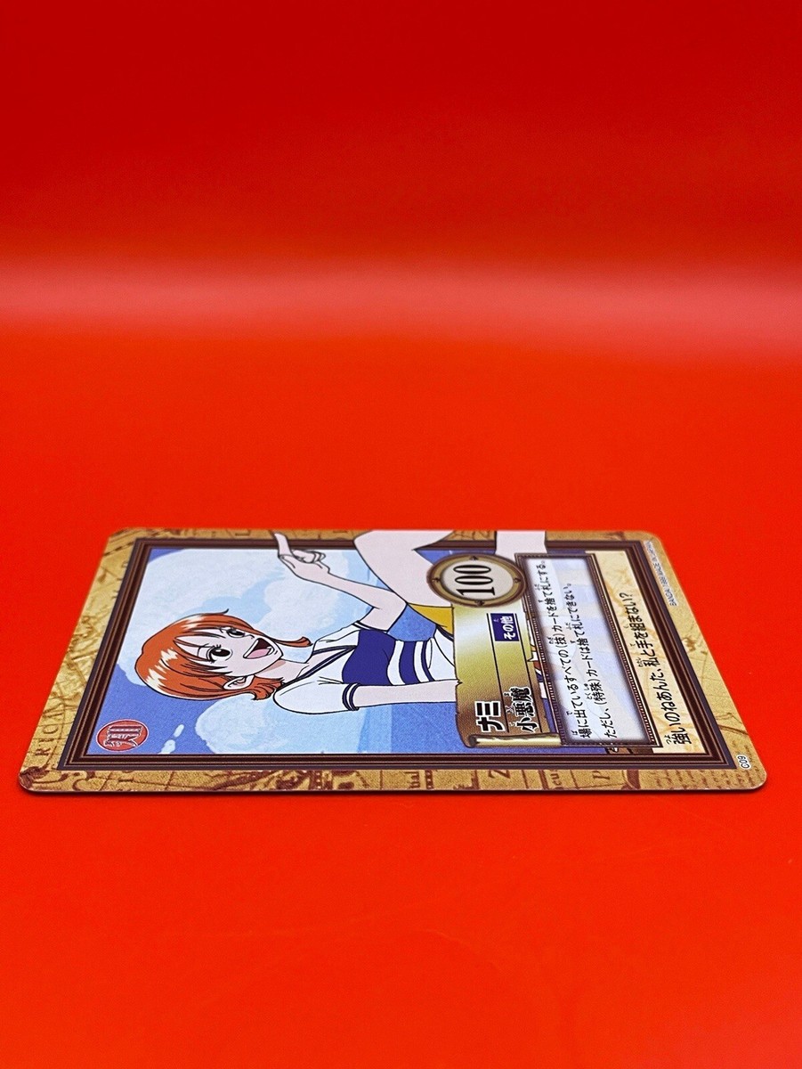 One Piece card Nami C09 Anime 1999 Japanese Game TCG Bandai