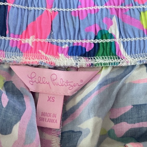 Lilly Pulitzer 5'' Katia Shorts Size XS Multicolor Drawstring Resort Vacation - Picture 5 of 9