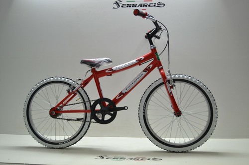 Bici mtb 20 bimbo bicicletta da bambino 8/10 anni 1v shimano rossa  personalizzab | eBay