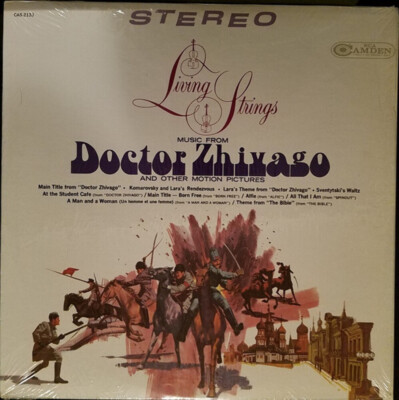 Living Strings - Music From Doctor Zhivago And Other Motion Pictures - RCA Camde