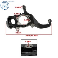 Nudillo de dirección de rueda delantera derecha 698-267 para Nissan Frontier Pathfinder 2005-2019