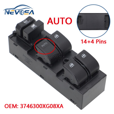 Front Left Master Power Window Switch For Great Wall Voleex C20 C30 2009-2012