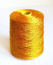 Silky Gloss Italian Sequin Yarns, 2.2 lb / 1000 grams cone