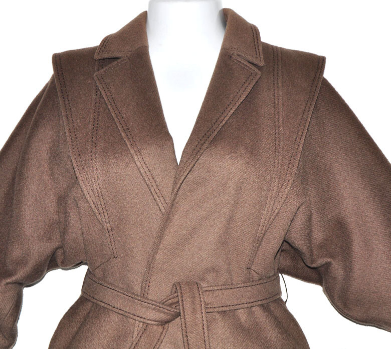 Cojana London-England Wool Mohair Llama Light Brown Vintage Bat