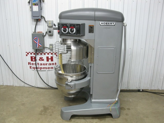 Hobart Hl600 Legacy Pizza Dough Mixer 60 Qt Stainless Steel Bowl