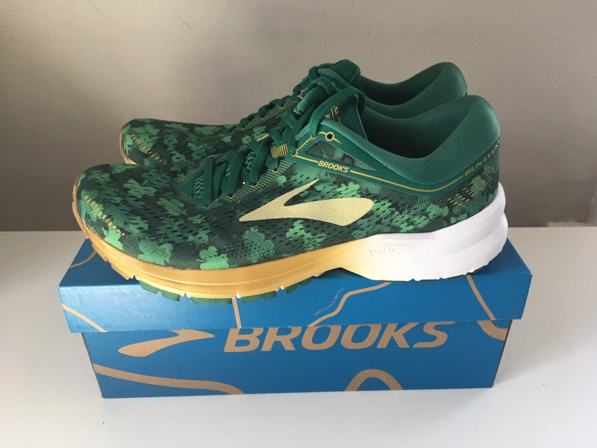 NEW Brooks Launch 5 Shamrocks St Patrick's Day LE Men's Running