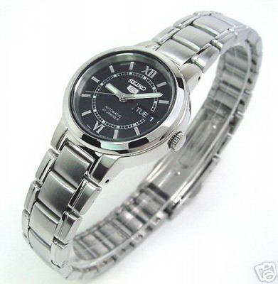 Seiko 5 Automatic Stainless Steel Ladies Watch SYME57K1