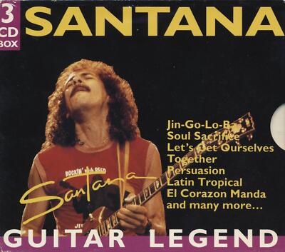 Santana - Guitar Legend (3-CD BOX SET) (HOLLAND IMPORT) *BRAND NEW/STILL SEALED*