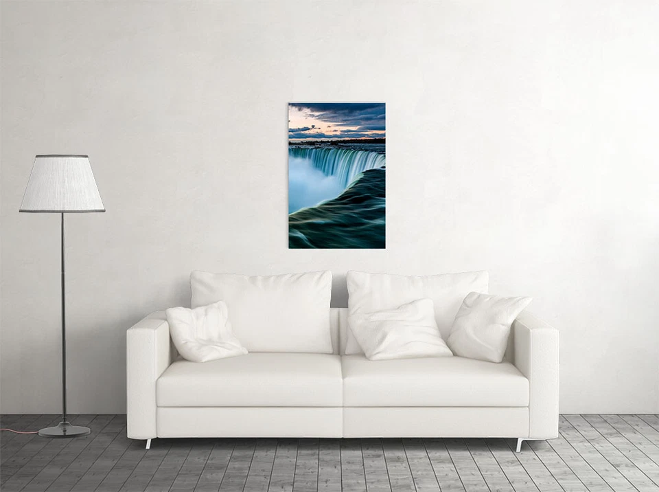 Niagara Falls Famous Plane Nature Painting Print Wall Home Decor - POSTER 20x30 - Image 2 of 3