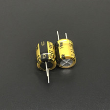10Pcs nichicon FW series 220uF/50V fever audio electrolytic capacitor 10X12.5mm