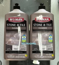 2-Pk Weiman STONE Luxury Vinyl TILE Marble Granite Ceramic CLEANER Citrus 946ml