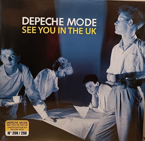 Depeche Mode - SEE YOU IN THE UK – 2 LP YELLOW VINYL