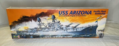 REVELL USS Arizona Battleship 1:426 Scale Model Ship Kit #85-0302 ''New Sealed''