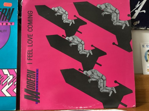 MODERN ROCKETRY I Feel Love Coming + Cuba Libre 12” Vinyl HiNRG Disco Synth MN- - Picture 5 of 23