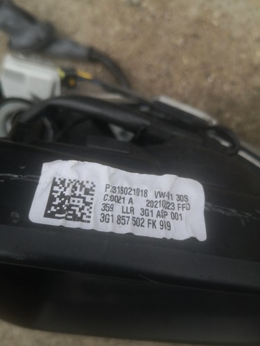 Volkswagen Passat B8 2018/Right Exterior Mirror/3G1857502FK - Picture 3 of 7