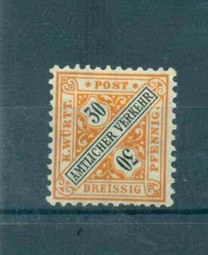 GERMANIA ANTICHI STATI - GERMANY STATES Wurttemberg 1906 Mi. 233 30Pf - Bild 1 von 1