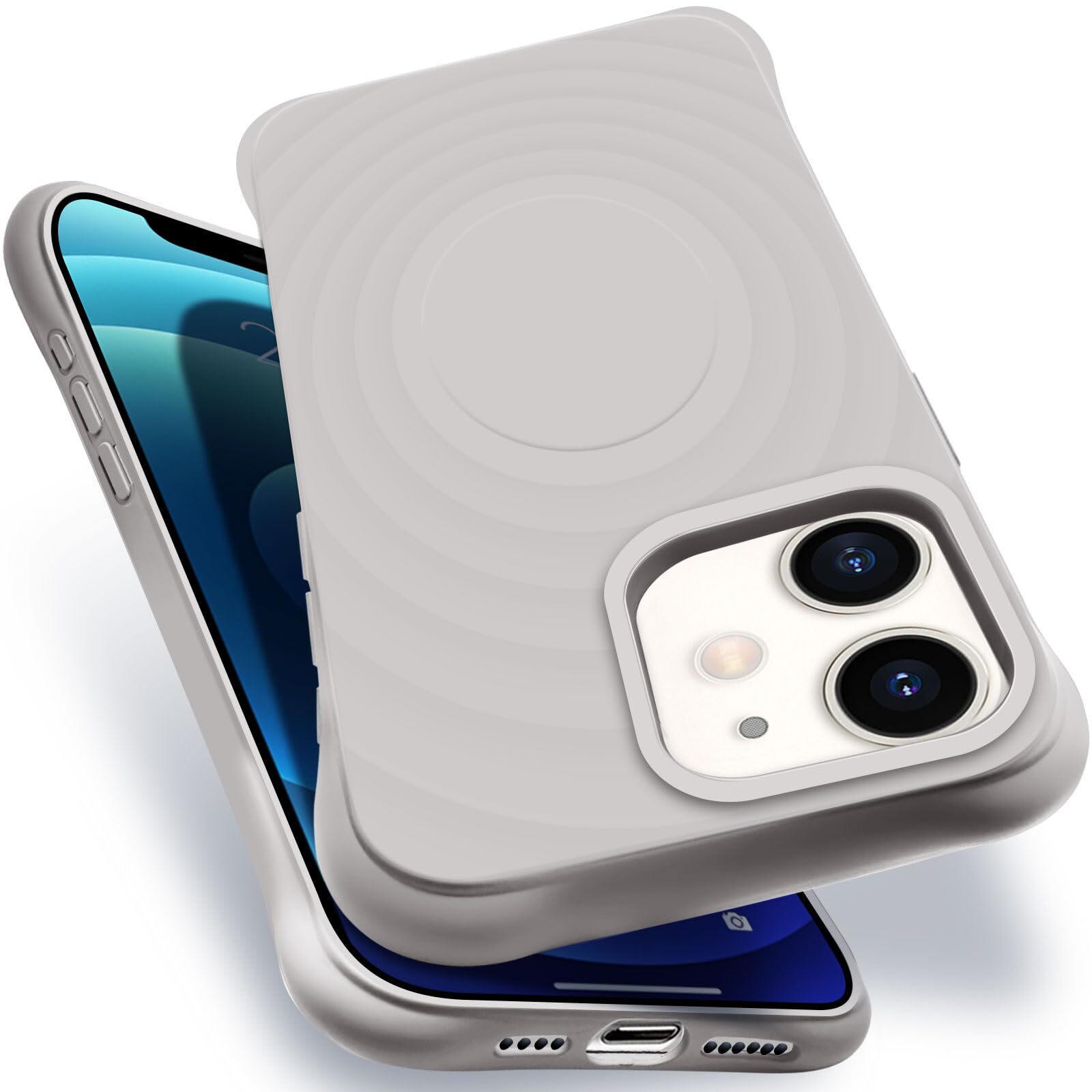 for iphone13Mini for iphone12Mini MagSafe Compatible Case Shockproof US Mil 186