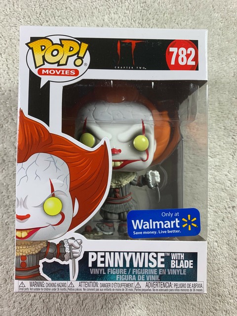 Funko Pop! Movies #782 Pennywise with Blade It 2 Movie Walmart Exclusive Horror | eBay