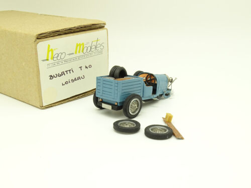 Héco Modelle Set Aufgebaut Sb 1/43 - Bugatti Art 40 Loiseau Raid Sahara 1929 - Bild 3 von 4