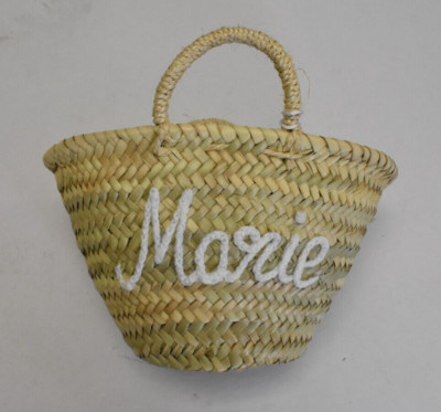 Wicker Basket With Handles Easter Holiday Wedding Event Customized Marie