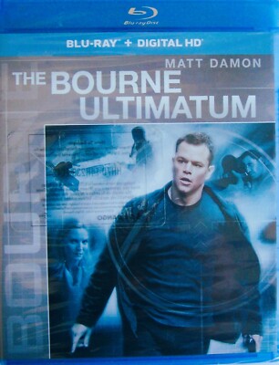 Bourne Ultimatum: Epic Espionage (Blu-ray, 2016) Matt Damon