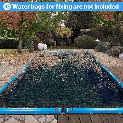 #ad #ad Pool Leaf Net Cover Micro Mesh Rectangular Pool Water Draining Winter Cover $115.01