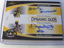 2011 LEAF ARMY JACOBY BRISSETT AUTO #D 1/1 NC STATE ~ PRE- 2016 RC HIGH SCHOOL