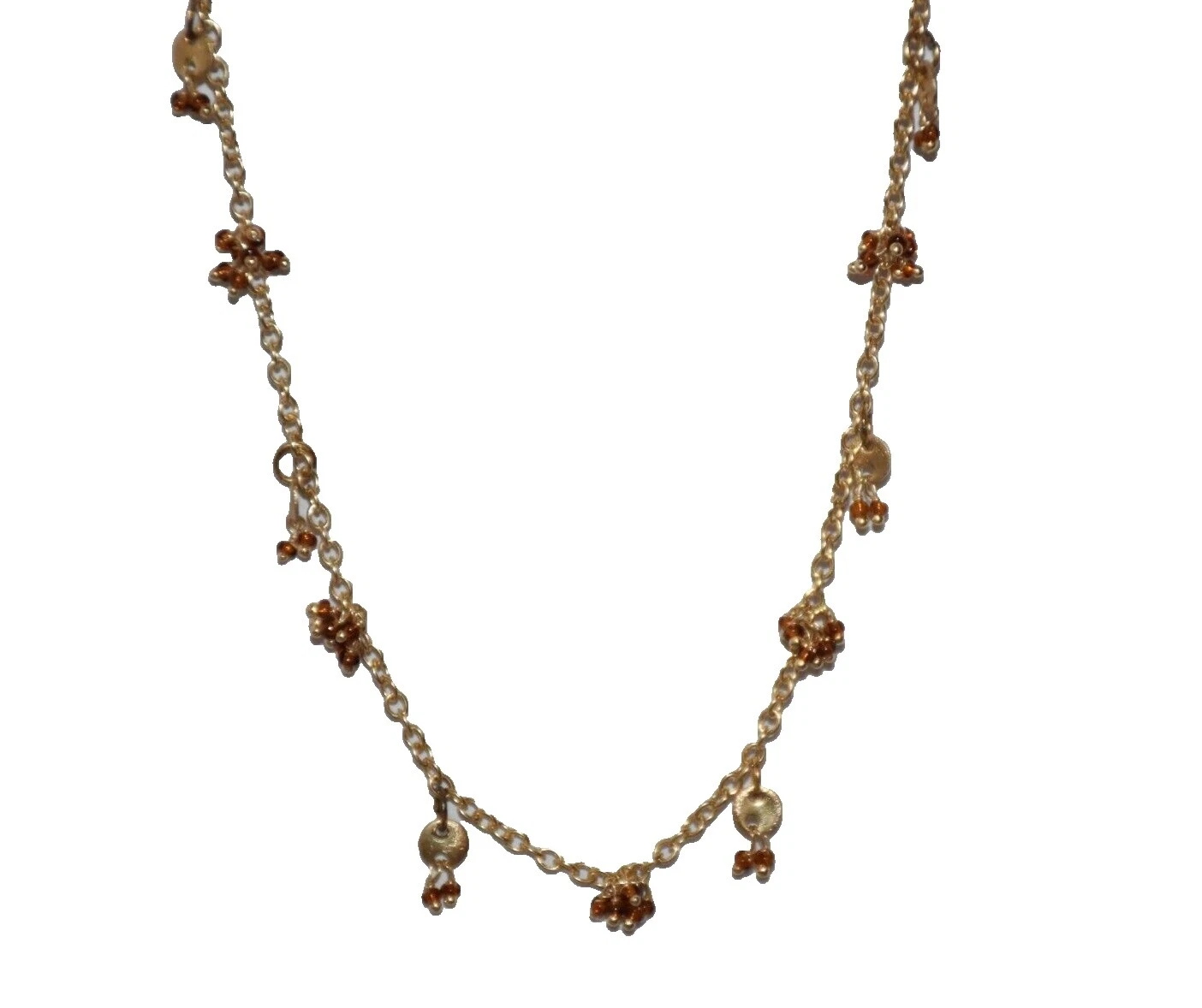 Chapado en oro Amarillo de vidrio juego de joyas de moda