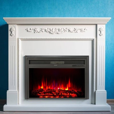 CO-Z 32 Recessed Electric Fireplace Insert: 750/1500W, Remote Control, |  eBay