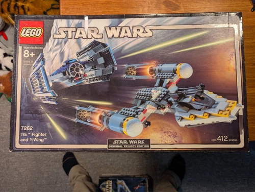 LEGO Star Wars TIE Fighter and Y-Wing Set (7262) - Sealed Very Good Condition