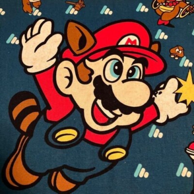 1989 Vintage Nintendo Study Chair Super Mario Bros. 3 KUROGANE