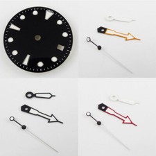 28.5mm Black Watch Dial Watch Hands For Miyota 8215 821A 8205 DG 2813 NH35 NH36