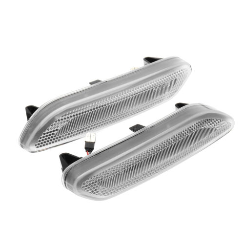 2x Clear Lens Side Indicator Repeater Light For Mini Countryman R60 Paceman R61 - Picture 2 of 9
