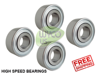 4 SPINDLE BEARINGS, JOHN DEERE 170, 175,180, 185, TRASHGUARD TIGHT SEAL BEARINGS